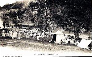 Kabylie - Camp de Zouaves